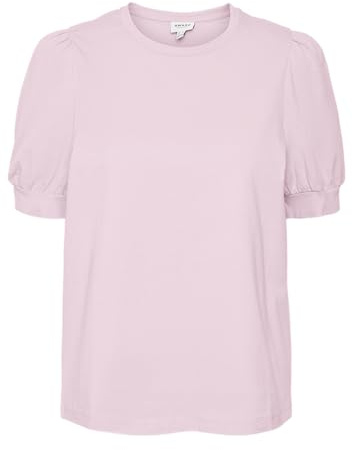 Vero Moda Damen VMKERRY 2/4 O-Neck TOP VMA NOOS Shirt, Parfait Pink, L