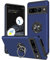 KRAFTCARE Hülle für Google Pixel 7 Pro, Handyhülle mit Eingebetteter 360° Grad Ring, Magnetische Schutzhülle TPU Stoßfest Cover Case für Google Pixel 7 Pro,Blau