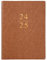 Monatsplaner 2024–2025 – 18 Monatskalender von Juli 2024 bis Dezember 2025, 22,6 x 29,6 cm, 15 Notizseiten, weicher Ledereinband, perfekter Organizer