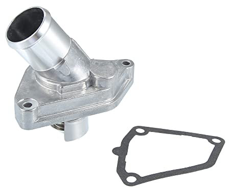 X AUTOHAUX Engine Coolant Thermostat Housing Assembly for Nissan 2120031U03