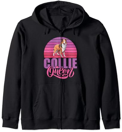 Collie Queen Collie Kapuzenjacke