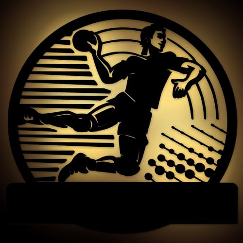 DIY Handball LED Deko Nachtlicht – Das perfekte Geschenk für Handballspieler und Sportfans