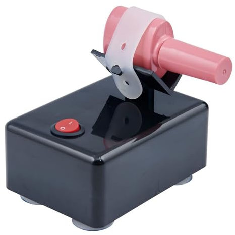 Nail Polish Shaker Machine, Nail Lacquer Shaker, Nail Gel Polish Mixer, Model Paints Shaker Vibrating Screen 3200 Shakes/Min Lash Varnish Bottle Glue Shaking Machine for Nail Art Tattoo Ink Black US