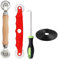 Bildschirm Reparatur Set Bildschirm Roller Werkzeug mit Lager Bildschirm Retainer Spline und Spline Removal Hook für Zuhause