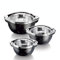 SIGNORA WARE Lot de 3 grandes cocottes isothermes avec couvercle en acier inoxydable - Réchaud / refroidisseur - Bol de service thermique pour soupe/salade - Récipient pour aliments chauds - Meilleur