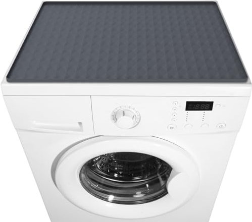 Foppla Protector superior de lavadora y secadora, protector superior de silicona para lavadora, cubierta superior a prueba de polvo para lavadora, protector superior de secadora, alfombrilla