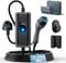 bokman EV Charger Type 2 to 3 Pin Plug, 8M | 2.99kW | 13A | IP65 Waterproof, Electric Car Charger Type 2 Charging Cable 3 Pin with LED Indicators & Carry Bag & Microfiber Towel