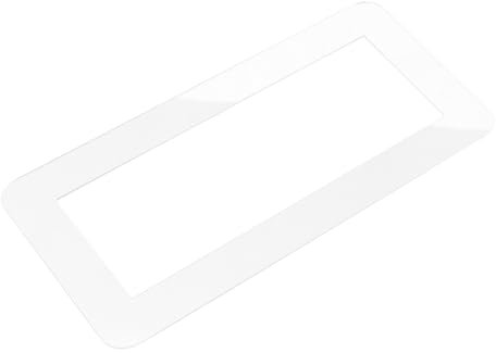 Generisch Transparent Acrylic Steckdosenabdeckung Selbstklebend Fach Schutz für Lichtschalter und Steckdosen für Küche und Bad Einfacher Einbau ohne Schrauben