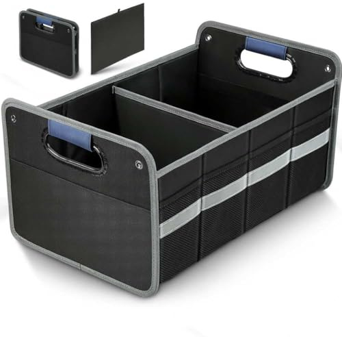 MAMAMALONG Kofferraum Organizer für VW Sharan 2 (II) 7N I 2010-2022, Rücksitz Kofferraumtasche Aufbewahrungstasche Kofferraumorganizer Box Auto Faltbox