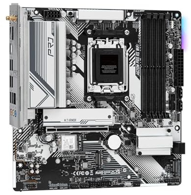 motherboard Fit For ASrock A620M Motherboard PRO RS WIFI Socket AM5 DDR5 256GB M.2 Support 9700X 7900 8400F 9600 7600 7500 Cpu