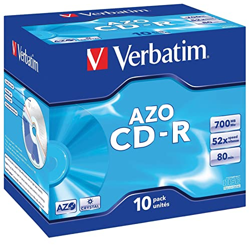 Verbatim 43327 - CDR80 (Case Cristal Surf) Color Cristal (1143559)