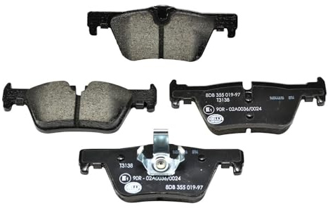 HELLA 8DB 355 019-971 Bremsbeläge - für Verschleißwarnanzeige vorbereitet