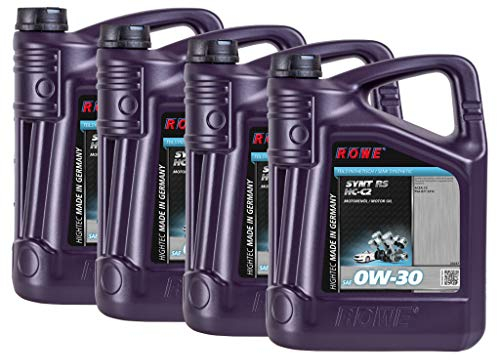 ROWE HIGHTEC SYNT RS SAE 0W-30 HC-C2, 20 Liter (4x5L), 20247