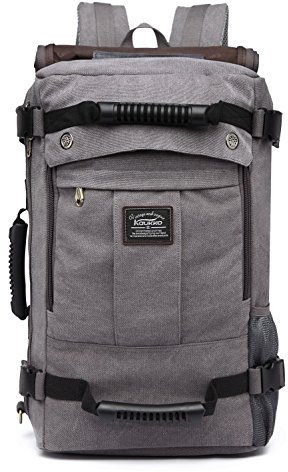 KAUKKO Kf Rucksack für Herren, 02 - Grau, one size, Tagesrucksack