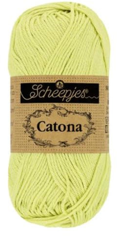 Scheepjes - Scheepjes Catona 392 Lime Juice Yarn - 1x50g