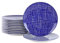 vancasso, Takaki Porzellan Speiseteller, 12 teilig Set Rund Flachteller Set, Durchmesser 27 cm, Blau