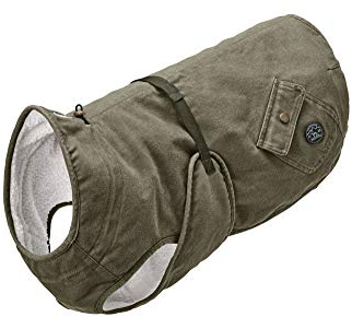 HUNTER UPPSALA TREND Hundemantel, Parker, mit Baumwolle, gefüttert, 25, khaki