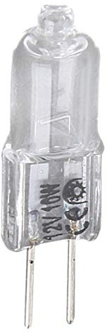 C-FUNN G4 Jc Halogen-Leuchtmittel für Deckentisch, Außenbereich, 12 V, 10 W, Warmweiß, 1 Stück