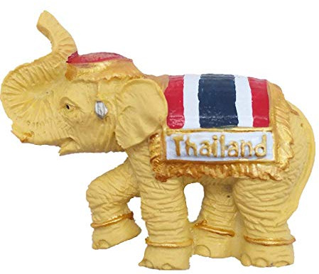 3D Elefantenform Thailand Kühlschrankmagnet Souvenir Geschenk Haus & Küche Dekoration Magnetaufkleber Thailand Kühlschrankmagnet