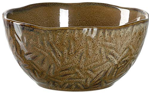 Leonardo Matera 021959 Lot de 2 bols à dessert en céramique, passent au lave-vaisselle, 2 bols à céréales, bols à snack, beige, Ø 12 cm, 380 ml, 021959