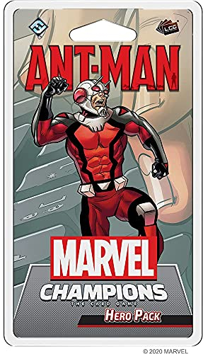 Fantasy Flight Games, Marvel Champions: LCG – Ant-Man, Helden-Erweiterung, Expertenspiel, Kartenspiel, 1-4 Spieler, Ab 14+ Jahren, 60+ Minuten, Deutsch