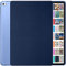 DuraSafe Cases Per iPad 2014 9.7 Pollici Air 2 [Air 2nd Generazione] A1567 A1566 Slim Hard Shell Custodia Protettiva Stand Cover - Blu Navy