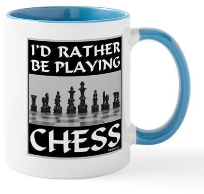 CafePress Chess Player Mug 11 oz (325 ml) Ceramic Coffee Mug