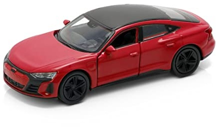 Audi 3202100100 Modellauto RS e-tron GT Modell 1:38 Miniatur, Pullback-Antrieb Tangorot