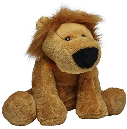 Minifeet Löwe XL - Kuscheltier Plüschtier Stofftier Spielzeug - kuschelig weich - Geschenk für Baby Kinder Freunde Schulstart Einschulung | Höhe: 30 cm
