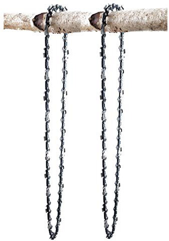2 Ripping chaînes adapté pour Stihl E140 | 30cm 3/8LP 44M 1,1mm