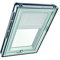 Roto Original Jalousette ZJA Dachfenster - Führungsschiene Silber - Jalousie für Baureihe Designo R6/R8, i8 und Classic K 64/84 - Größe 134/078 | 13/07 - Stofffarbe Weiß