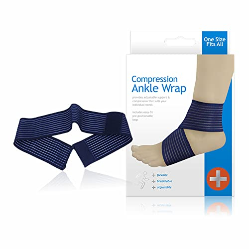 Knöchelbandage, Bandage, für Volleyball, Fußball, verstellbar, elastisch, Kompressionsbandagen für Frauen, Schutz bei verstauchten Fersenbelastungen, flexible Sportbandage für Achillesse, 1 Stück