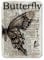 WunM Studio Soft Cover For Kindle Voyage NM460GZ 2014 Kindle Paperwhite 1 2 3 4 10th Generation 2019 J9G29R Protective Case Funda/black butterfly newspaper