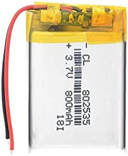 Batterie Lithium-polymère 3.7v 800mah 802535 Li ION, Cellules De Batterie Lithium-ION De Haute Qualité,2 Pièces