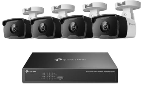 TP-LINK VIGI Bullet VIGI NK8P-B434I VIGI 3MP Bullet Kamera + 8 Kanal PoE+ Marke