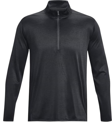 Under Armour Herren Ua Tech Vent 1/2 Zip Unterhemd, schwarz/schwarz, L