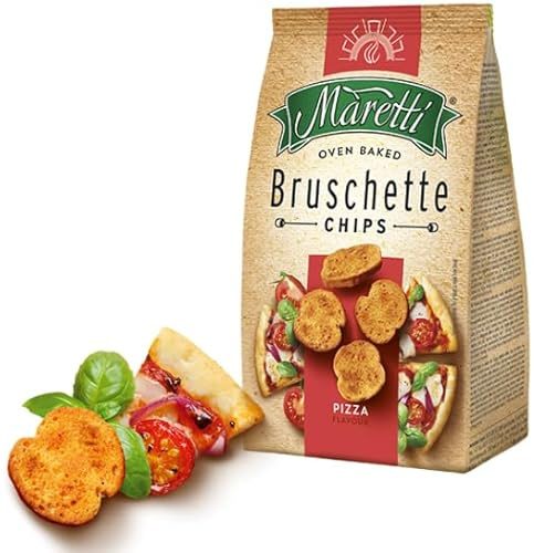 Maretti Bruschette Chips 70g (Pizza, Pack of 15)