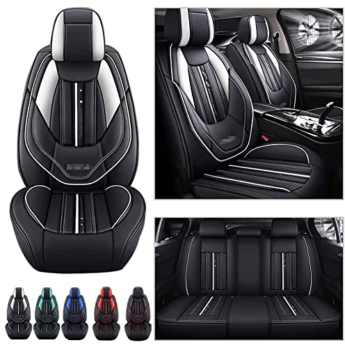 ORBHES Autositzbezug,Kompatibel mit Smart Crossblade City-Coupe Fortwo Cabrio(450),Autoinnenraum,A-White