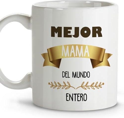LolaPix Regalos mama. Tazas de cafe. Regalo madre. Regalos para madres. Taza cerámica 330 ml.