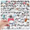 100 Stück Pinguin Aufkleber, Wasserdicht Animals Stickers, Kinder Anime Graffiti Aufkleber, Auto Laptop Skateboard Motorrad für Jugendliche Kinder Erwachsene