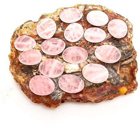 Galet Quartz rose qualité Extra | Développe l'autonomie | Lithothérapie et chakras | Mineral Est