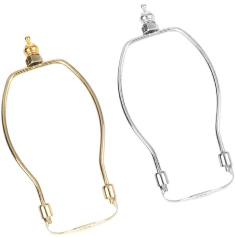 Housoutil 2er Set Hornlampenrahmen - Lampenschirmhalter Für Verschiedene Beleuchtungskörper