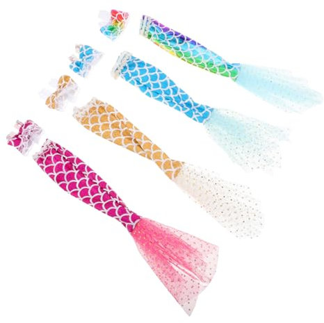 SOPOTUTU 4sätze Puppenkleidung -Stil Glitzerpuppen- - Sommerkleid Badeanzug Puppen