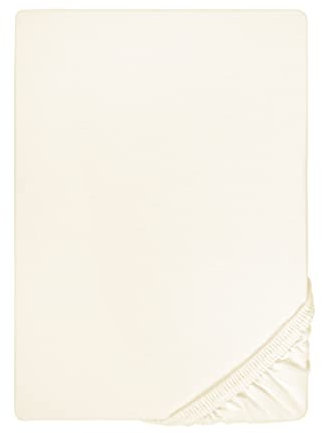 biberna Jersey-Elastic-Topper-Spannbetttuch 0077641 Perlmutt 1x 140x200 cm - 160x220 cm