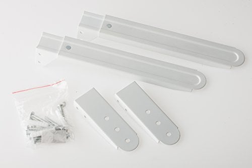 daniplus© Universal Wandhalterung Halterung für Mikrowelle, Küche in Weiß