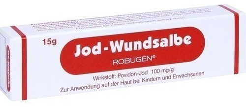 ROBUGEN Wundsalbe 15g, Geschmacklos, Keimtötend zur Infektionsprävention, Erwachsene