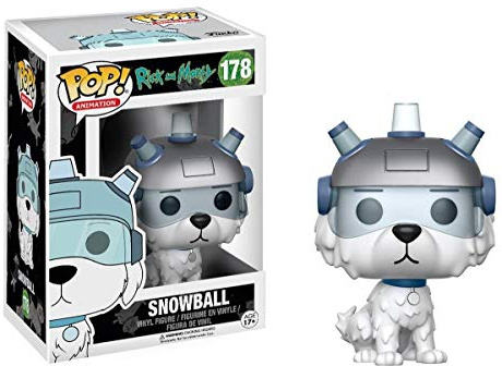 Funko POP! 12445 Snowball Rick and Morty Vinyl Toy
