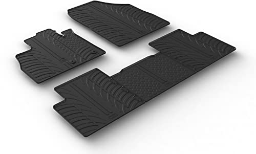 Satz Gummimatten kompatibel mit Renault Scenic IV 11/2016- (T Profil 5-teilig)