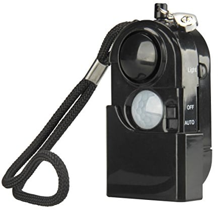 UNITEC Personenalarm mit Bewegungsmelder und Licht, 100dB