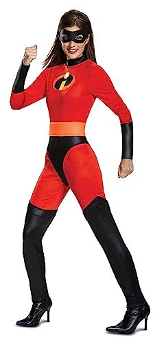 Disguise Costume classique Mme Incredible pour femme, Rouge, Small